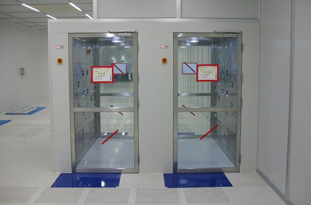 Working principle of wind shower room