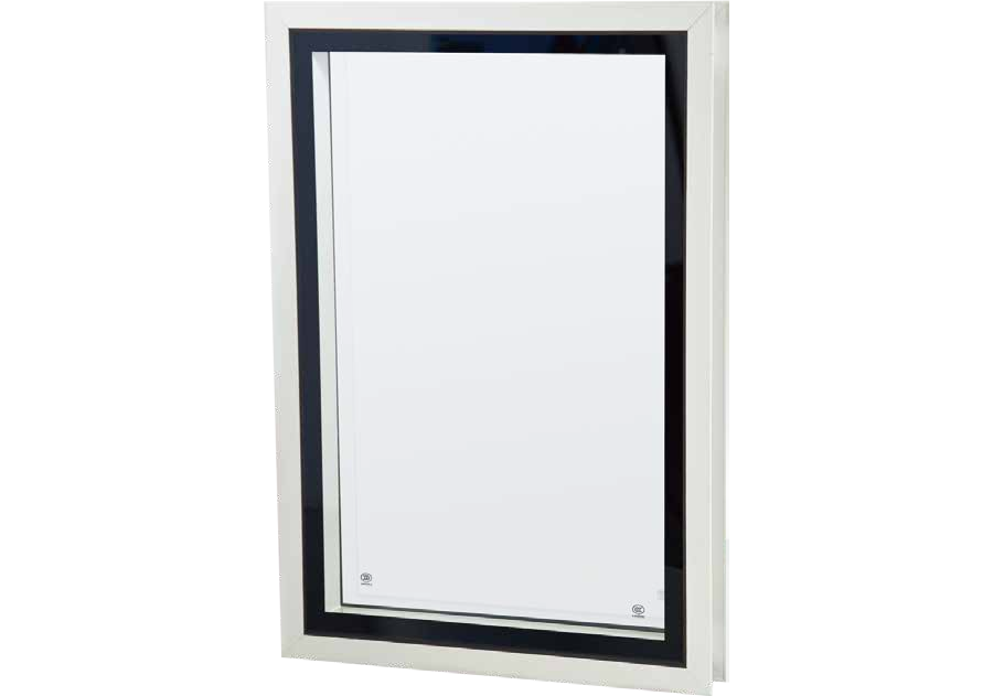 Clamping type insulated glass window