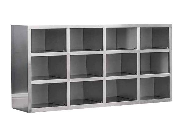 Stainless steel shoe cabinet